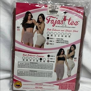 Fajas Tec  Butt Enhancer Shaper Short Girdle